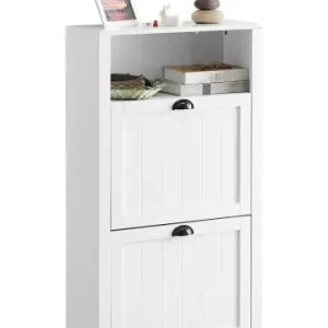 Begrenztes Angebot SoBuy Schuhkipper in Weiß - (B)60 x (H)110 x (T)24cm günstig kaufen | limango