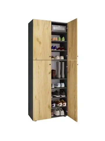 ebuy24 Schuhschrank LonaXXL9DT anthrazit Anthrazit 70 x 39 cm günstig kaufen | limango Bestseller