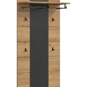 ebuy24 Wandgarderobe Canu Eiche 141 x 29 cm günstig kaufen | limango Neue Kollektion