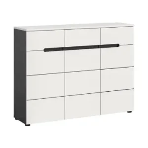 ebuy24 Schuhschrank Canu Weiß 120 x 37 cm günstig kaufen | limango Direkt Vom Hersteller