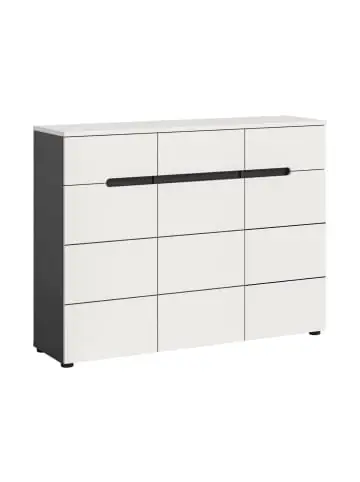 ebuy24 Schuhschrank Canu Weiß 120 x 37 cm günstig kaufen | limango Direkt Vom Hersteller