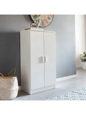 KADIMA DESIGN Schuhschrank mit 2 Türen 55x108x35 cm Schuhregal Holz günstig kaufen | limango Sichere Zahlung