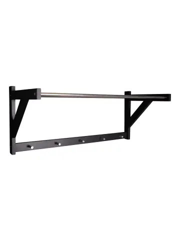 ebuy24 Wandgarderobe Paige Schwarz 78 x 32 cm günstig kaufen | limango Heißes Angebot