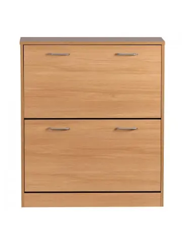 Expressversand KADIMA DESIGN Schuhkipper KIEL matt 2 Fächer 75 x 87 x 24 cm in Buche günstig kaufen | limango