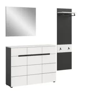 ebuy24 Garderobenmöbel Canu Weiß 180 x 37 cm günstig kaufen | limango Neu