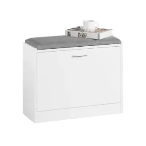 SoBuy Schuhbank in Hellgrau - (B)60 x (H)47 x (T)24cm günstig kaufen | limango Kracherpreis