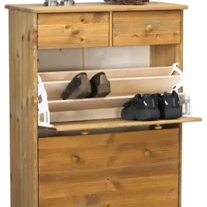 Solange Der Vorrat Reicht ebuy24 Schuhschrank Nelly Kiefer 78 x 35 cm günstig kaufen | limango
