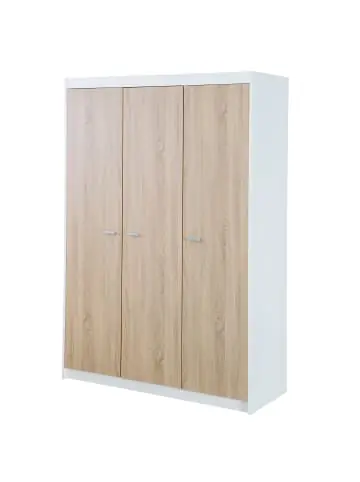 roba Kleiderschrank Gabriella 3-türig weiß gefräst fürs Kinderzimmer günstig kaufen | limango Jetzt Kaufen