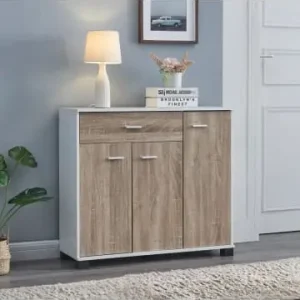 Highlight en.casa Schuhschrank Bobeckin Braun (H)72cm (B)80cm (T)28cm günstig kaufen | limango