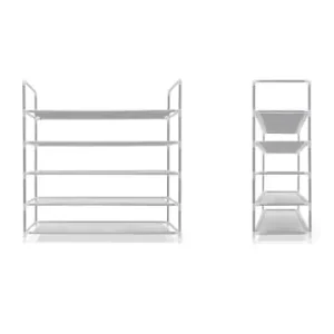 Online Kaufen relaxdays 3x Schuhregal in Weiß - (B)87 x (H)90,5 x (T)29,5 cm günstig kaufen | limango