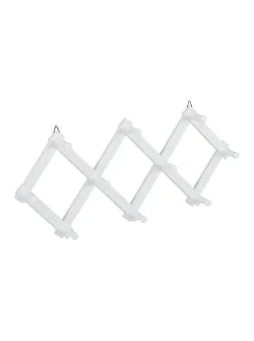 Mega-Angebot relaxdays 4 x Wandgarderobe in Weiß günstig kaufen | limango