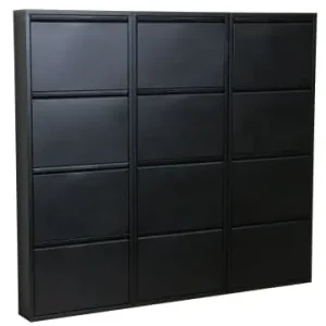 ebuy24 Schuhschrank Pisa Schwarz 152 x 16 cm günstig kaufen | limango Sofort Bestellen
