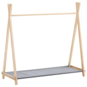 Sofort Bestellen Beliani Kleiderständer CREE in Braun/Grau - (W) 108 x (H) 103 x (L) 43 cm günstig kaufen | limango