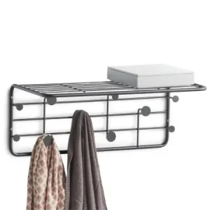 Zeller Present Wandgarderobe in schwarz günstig kaufen | limango Preis Gesenkt