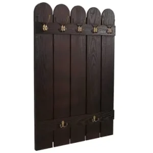 Sonderangebot MCW Wandgarderobe N95 86x60cm, Braun günstig kaufen | limango