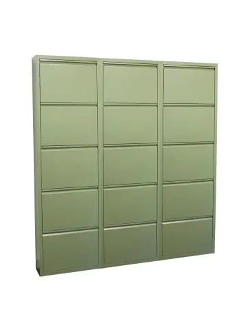 ebuy24 Schuhschrank Pisa 9 Grün 150 x 16 cm günstig kaufen | limango Gratis Versand