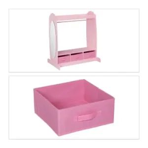Sale relaxdays Kinderkleiderständer in Rosa - (B)97,5 x (H)107 x (T)61 cm günstig kaufen | limango