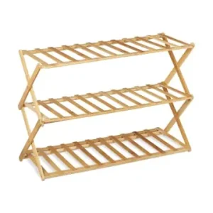 relaxdays Faltbares Schuhregal in Natur - (B)67 x (H)46 x (T)26 cm günstig kaufen | limango Solange Der Vorrat Reicht