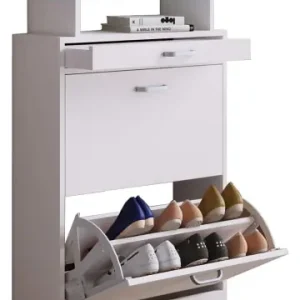 Saisonangebot ebuy24 Schuhschrank Braso 1 Weiß 59 x 22 cm günstig kaufen | limango