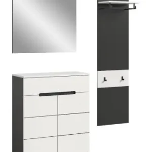 Sonderangebot ebuy24 Garderobenmöbel Canu Weiß 140 x 37 cm günstig kaufen | limango