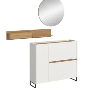 Saisonangebot ebuy24 Garderobenmöbel Drive Weiß 197 x 32 cm günstig kaufen | limango