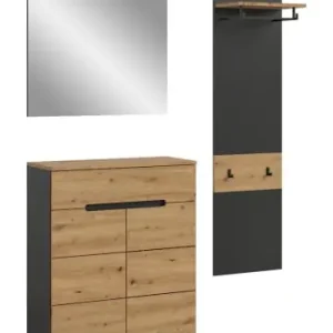 Preis Gesenkt ebuy24 Garderobenmöbel Canu Eiche 140 x 37 cm günstig kaufen | limango