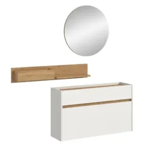 Echt ebuy24 Garderobenmöbel Drive Weiß 197 x 32 cm günstig kaufen | limango