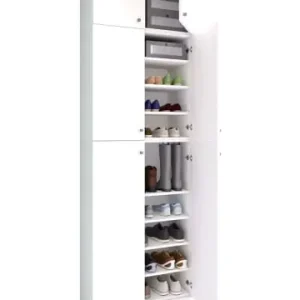 Jetzt Bestellen ebuy24 Schuhschrank XXL Lona 16 Weiß 70 x 39 cm günstig kaufen | limango