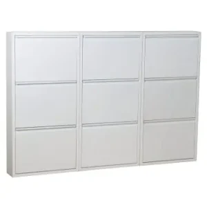 Kostenfreie Lieferung ebuy24 Schuhschrank Pisa Weiß 152 x 16 cm günstig kaufen | limango