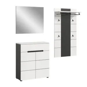 ebuy24 Garderobenmöbel Canu Weiß 175 x 37 cm günstig kaufen | limango Begrenztes Angebot