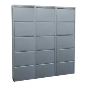 ebuy24 Schuhschrank Pisa 9 Grau 150 x 16 cm günstig kaufen | limango Heißes Angebot