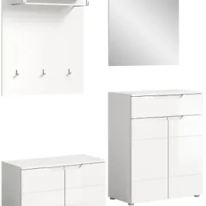 ebuy24 Garderobenmöbel Solero Weiß 175 x 37 cm günstig kaufen | limango Sofort Bestellen