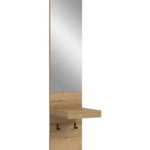 Jetzt Bestellen ebuy24 Wandgarderobe Naro Eiche 35 x 37 cm günstig kaufen | limango