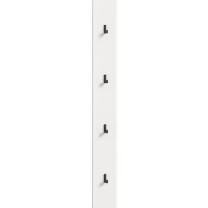 Sonderaktion ebuy24 Wandgarderobe Prisma Weiß 16 x 6 cm günstig kaufen | limango