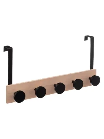 Schneller Versand 5five Simply Smart Türgarderobe in schwarz günstig kaufen | limango