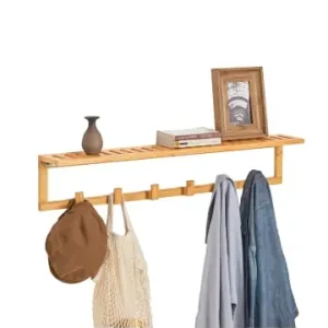 SoBuy Flurgarderobe in Natur - (B)90 x (H)16.5 x (T)12.5cm günstig kaufen | limango Kostenloser Versand