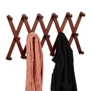 Sale relaxdays Wandgarderobe in Braun günstig kaufen | limango