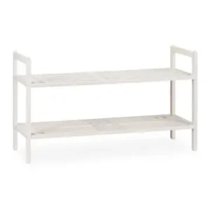 Heißes Angebot relaxdays 4 x Schuhregal in Weiß - (B)69 x (H)41 x (T)27 cm günstig kaufen | limango