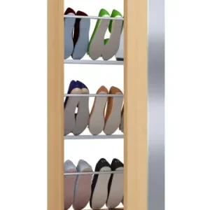 Gratis Versand VCMHolz Schuhschrank Schuhkommode Fulisa L Spiegel in Buche günstig kaufen | limango