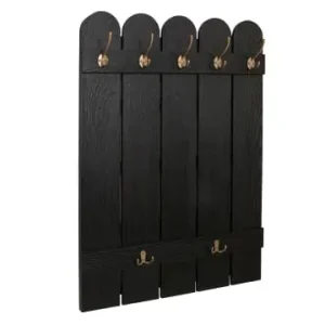 Neue Kollektion MCW Wandgarderobe N95 86x60cm, Schwarz günstig kaufen | limango