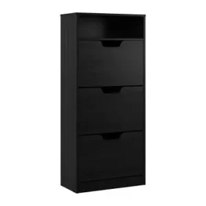 relaxdays Schuhschrank in Grau - (B)80 x (H)140 x (T)24 cm günstig kaufen | limango Neu Im Sortiment