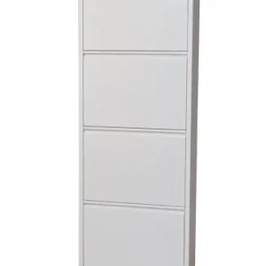 möbel-direkt Metallschuhschrank (4Klappen) Madrid in weiß günstig kaufen | limango Sofort Bestellen