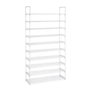 relaxdays Schuhregal in Weiß - (B)93 x (H)175,5 x (T)30,5 cm günstig kaufen | limango Schnäppchen