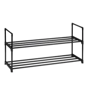 relaxdays Schuhregal in Schwarz - (B)90,5 x (H)45 x (T)30,5 cm günstig kaufen | limango Jetzt Bestellen