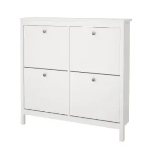 Preis Gesenkt ebuy24 Schuhschrank Madrid Weiß 103 x 25 cm günstig kaufen | limango