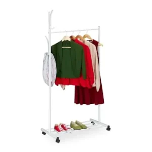 relaxdays Garderobe in Weiß - (B)80 x (H)165 x (T)44 cm günstig kaufen | limango Schneller Versand