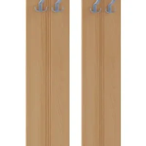 VCMHolz Set Dielenmöbel Gardeobe Kleiderhaken Balia in Buche günstig kaufen | limango Saisonangebot