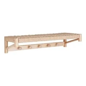 ebuy24 Wandgarderobe Abano Holz 78 x 31 cm günstig kaufen | limango Markenware