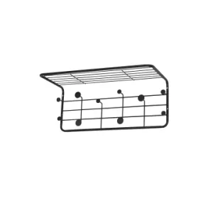 Sonderaktion möbel-direkt Wandgarderobe Heinz in schwarz günstig kaufen | limango