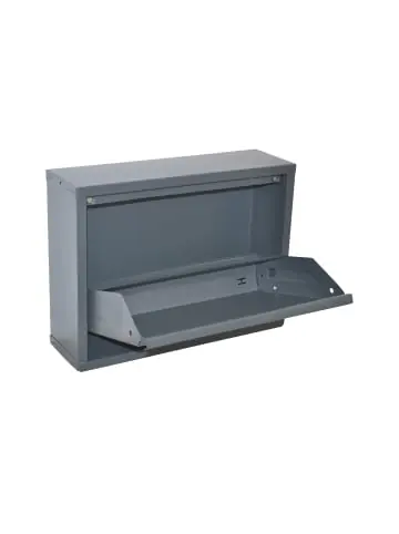 möbel-direkt Metallschuhschrank (1 Klappe) stapelbar in anthrazit günstig kaufen | limango Online Kaufen